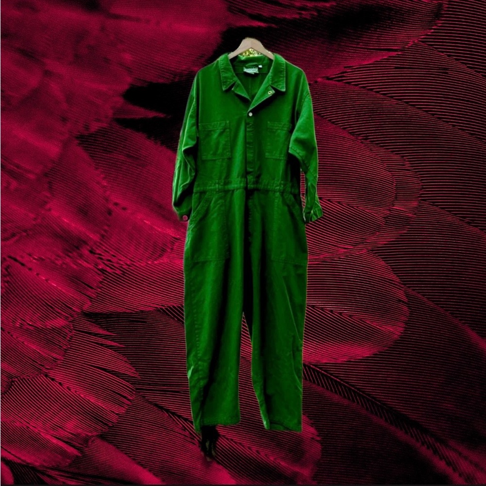 Big Bud Press Forest Green Everyday Jumpsuit Size 2XL.